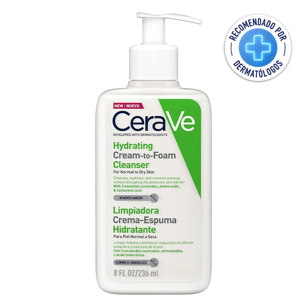 Crema espumante hidratante
