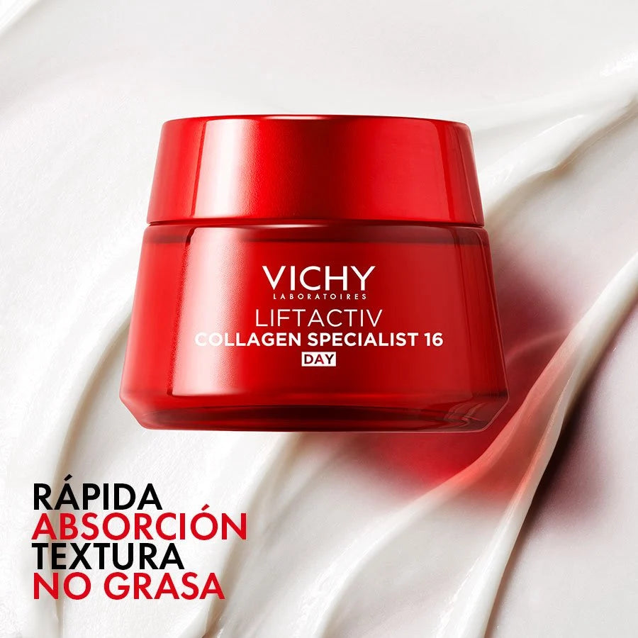Crema de noche de colageno vichy