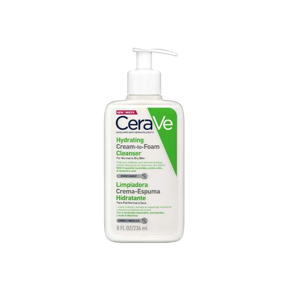 Crema espumante hidratante