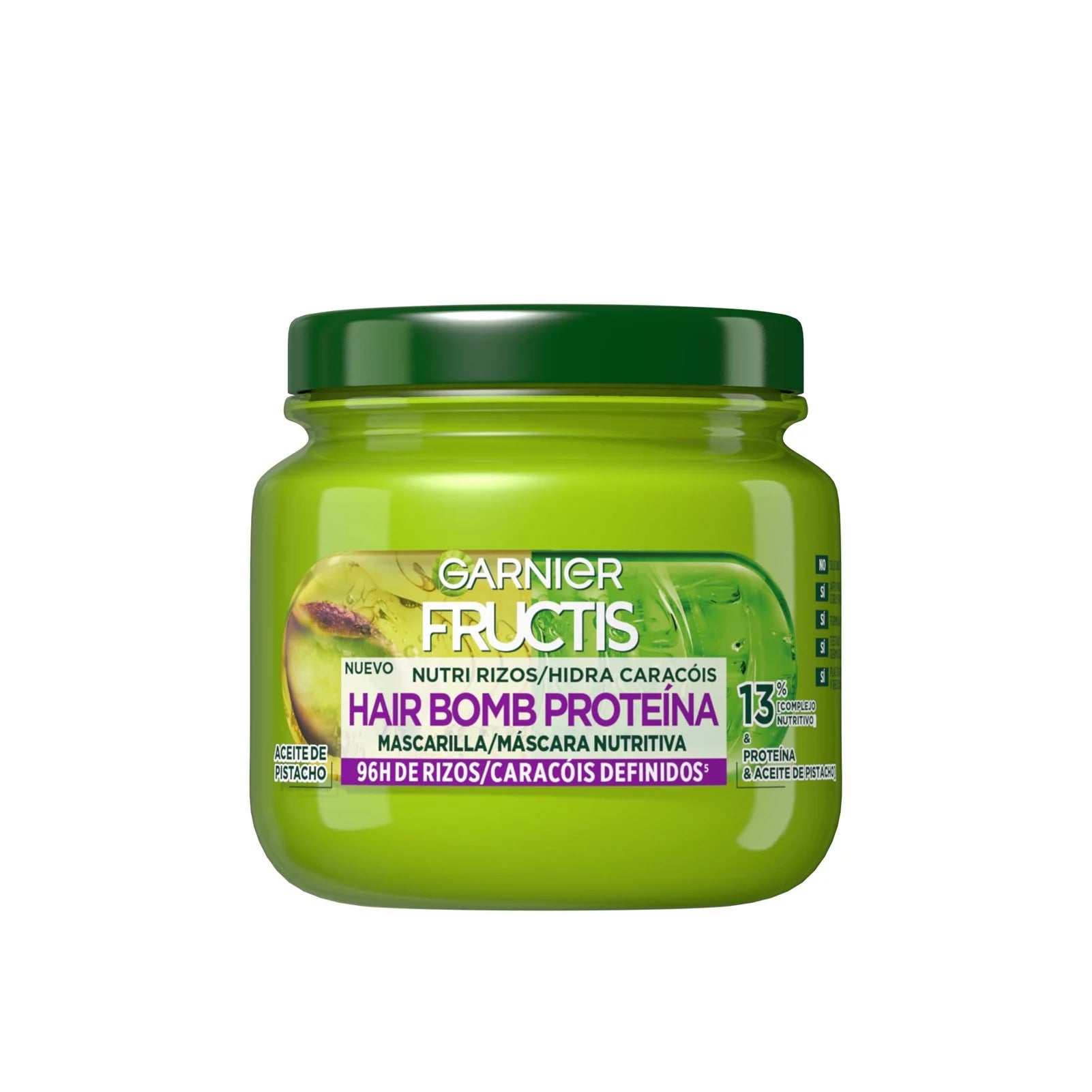 Garnier mascarilla de pelo nutri rizos hair bomb proteína