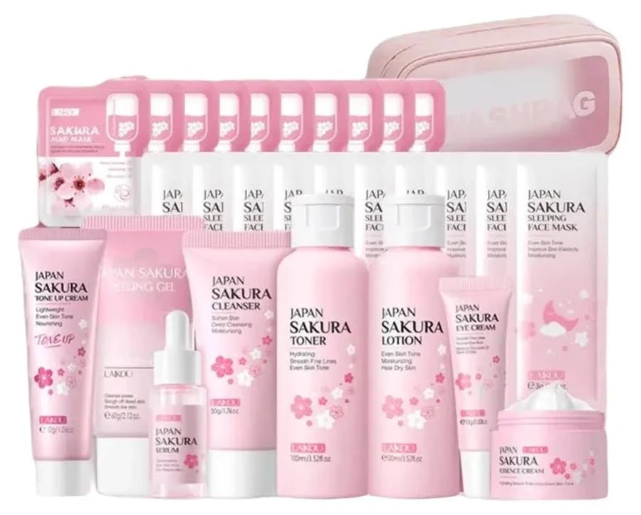 Kit limpieza / Exfoliante + gel Sakura