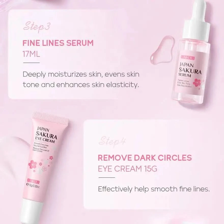 Kit limpieza / Exfoliante + gel Sakura